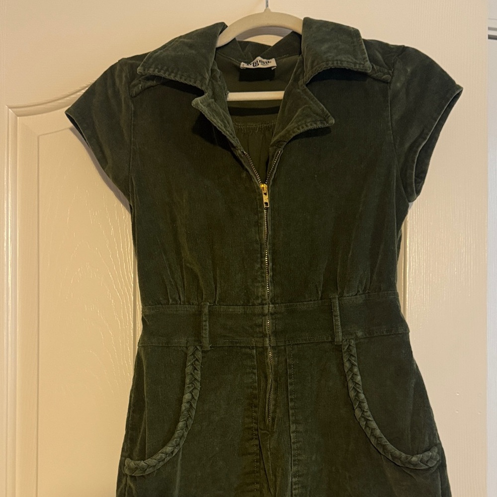 Show Me Your MuMu Olive Green Romper - Picture 5 of 5